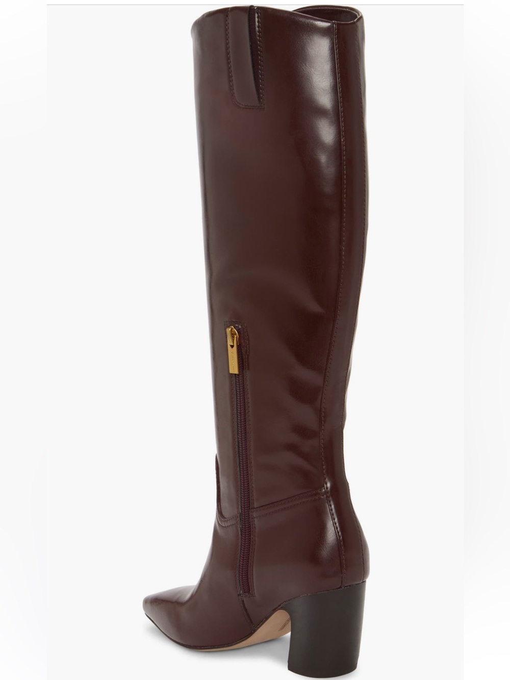 Vince Camuto Cristen Knee High Boot boots leather wide calf size 9 NIB NWT - Picture 2 of 8
